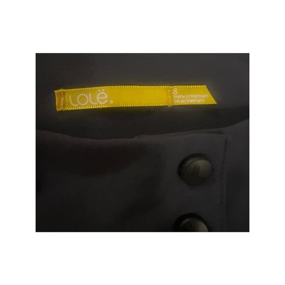 Women 8 Lole Gray Pants Hike Camp Outdoor Travel Wicking UPF 50+ Softshell - Picture 6 of 6